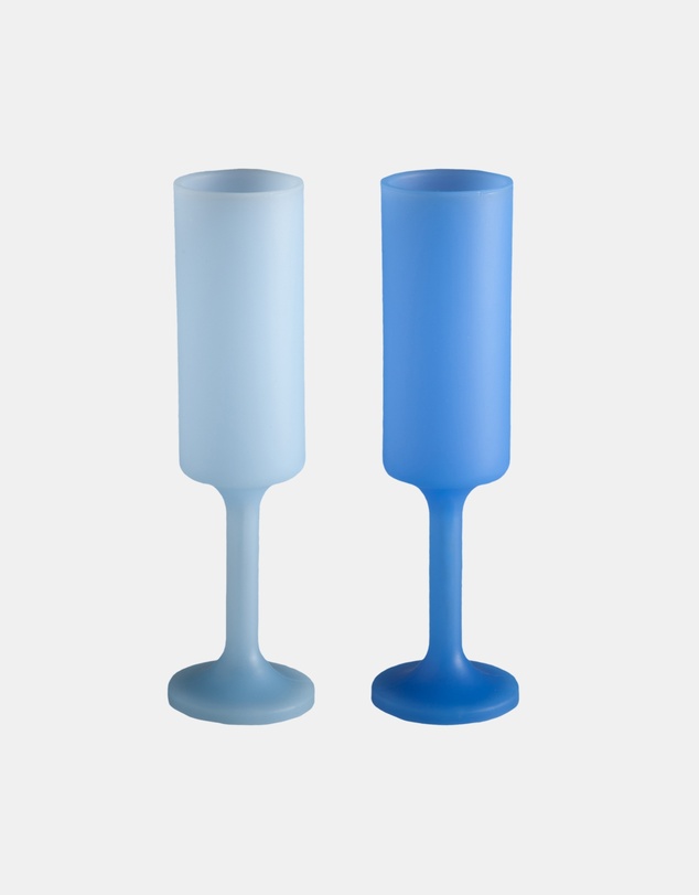 porter green - seff | silicone unbreakable champagne flutes