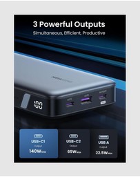 Ugreen - UGREEN 145W 25000mAh for Laptop-3 Ports Power Bank