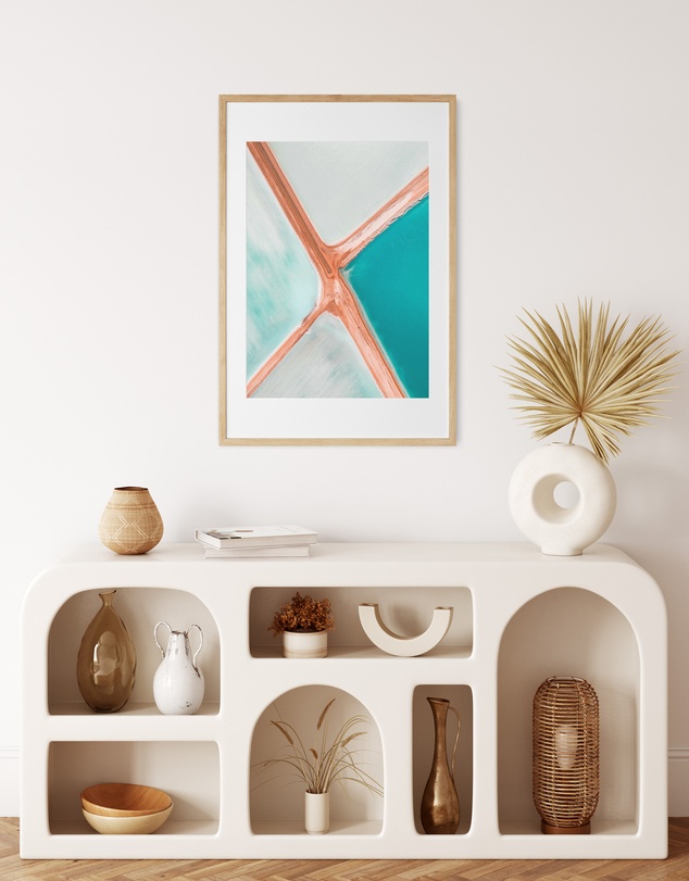 Olive et Oriel - Salt Fields III Art Print