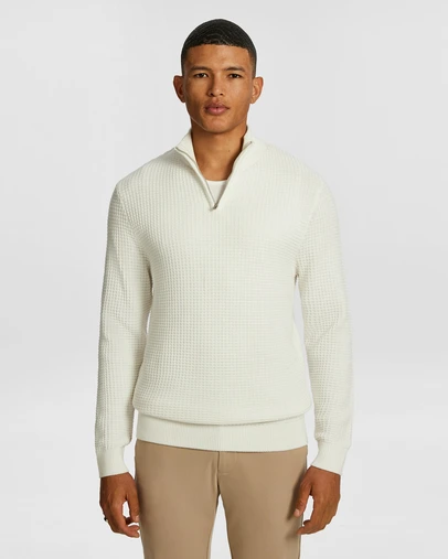 yd. - Martin 1/4 Zip Knit Jumper