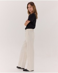 Cloth & Co. - The Wide Leg Denim Jeans