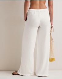 TALA - Soft Linen Drawstring Trousers