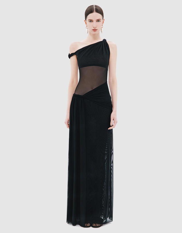 MISHA - Sisal Mesh Maxi Dress