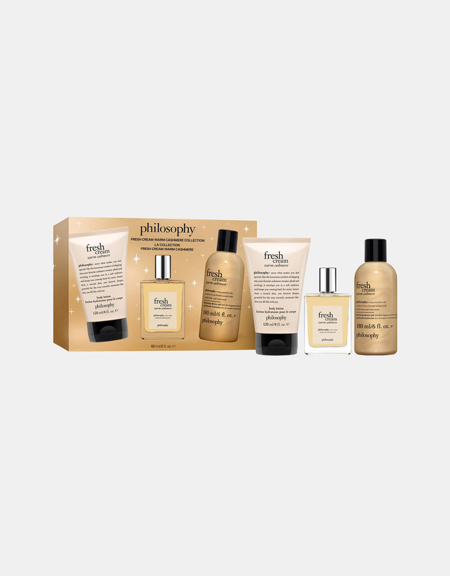 Philosophy - Philosophy Fresh Cream Warm Cashmere Collection 3x Piece Set 60ml EDT, 120ml Body Lotion & 180ml Shower Gel