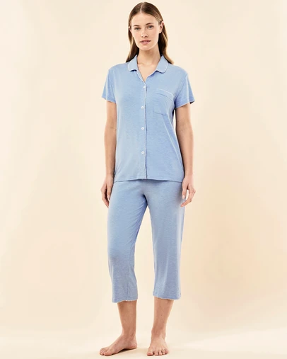 Papinelle - Kate Modal Soft Crop PJ