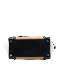 Pre-Loved by Azura Reborn - Pre-Loved Micro Tricolor Leather Luggage Tote