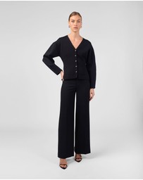 MVN - Cinched Waist Cardigan