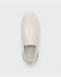 Vionic - Kearny 2.0 Platform Slip-On Sneaker - Ivory