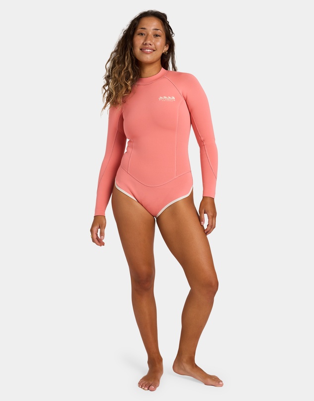 Billabong - Womens 2/2mm Glider Back Zip Wetsuit Springsuit