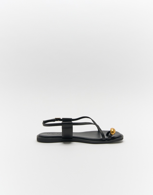 Walnut Melbourne - Eliana Leather Sandal