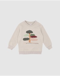 Fox & Finch - Wild Side Boucle Sweatshirt - Babies