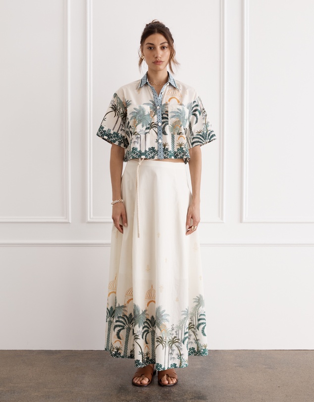 Heaven Australia - Oasis Remi Cropped Shirt