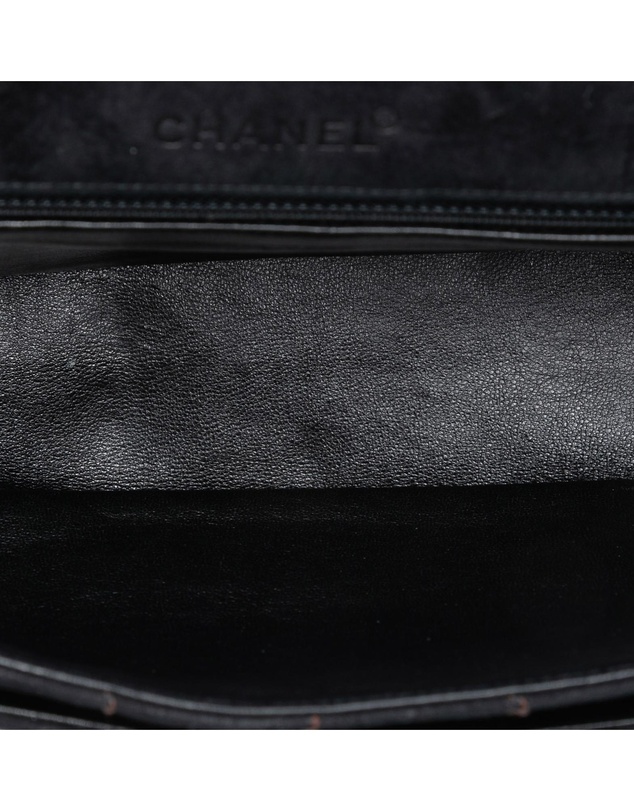 Pre-Loved by Azura Reborn - Pre-Loved CC Choco Bar Suede Stitched Chain Flap