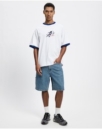 Worship - Cherub Oversized Ringer Tee