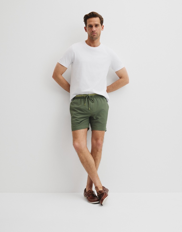 Country Road - Recycled Polyester Blend Contrast Swim Short