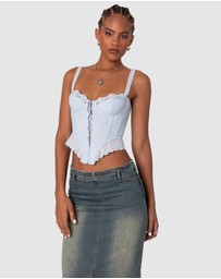 EDIKTED - Asteria Eyelet Corset