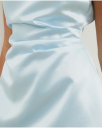 Atmos&Here - Rosie Structured Satin Mini Dress