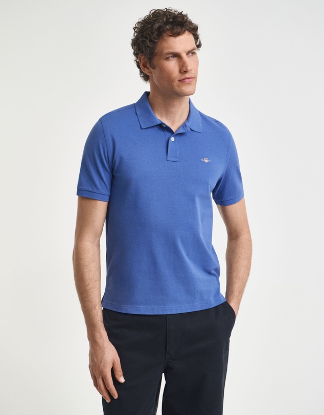 Gant - Regular Fit Shield Piqué Polo Shirt