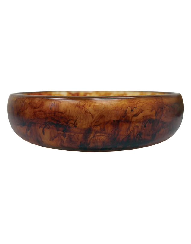 Urban Attitude - Urban Attitude GAB Extra Large Bowl 59.5 Wide by 12.5 Height - Dark Cocoa