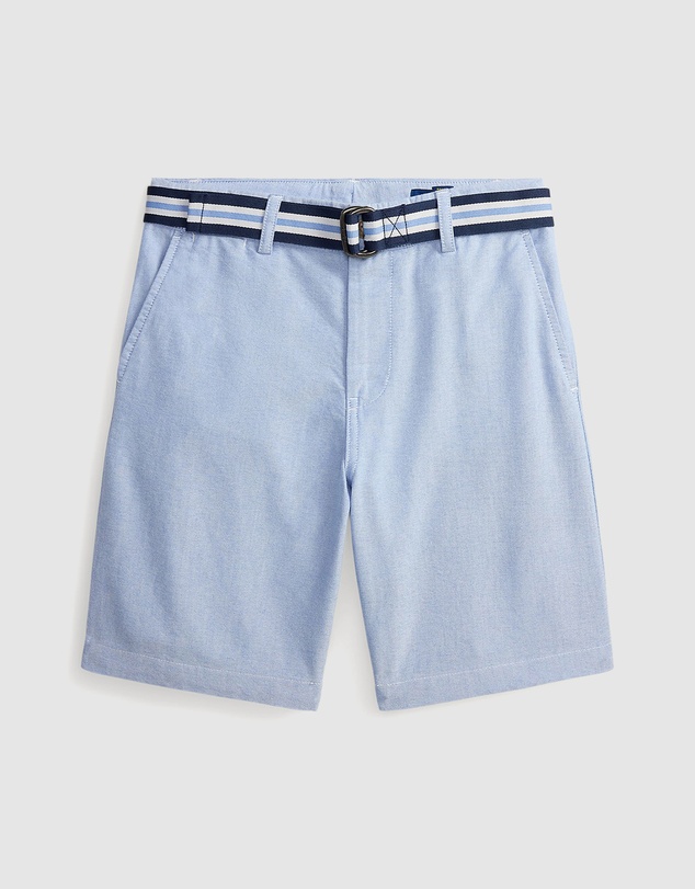 Polo Ralph Lauren - Belted Cotton Oxford Shorts - Teens