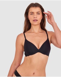Bras N Things - NKD Push Up Wirefree Bra - Black