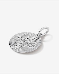 Michael Hill - Diamond Accent Taurus Zodiac Pendant in Sterling Silver