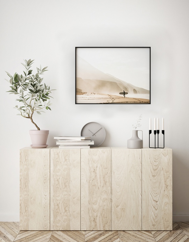 Olive et Oriel - Surf Mist Art Print
