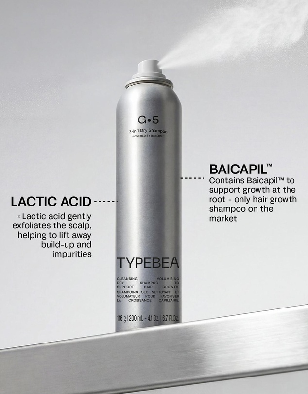 TYPEBEA - G5 3-in-1 Dry Shampoo