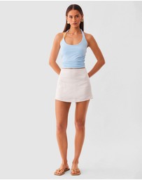 SNDYS - LEXIE TWIST HALTER TANK - ICONIC EXCLUSIVE