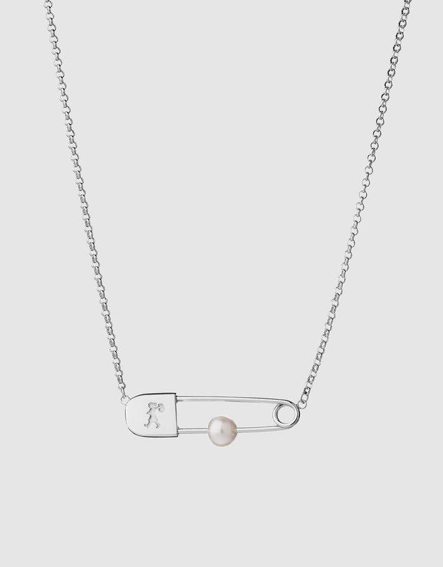 Karen Walker - Runaway Safety Pin Necklace