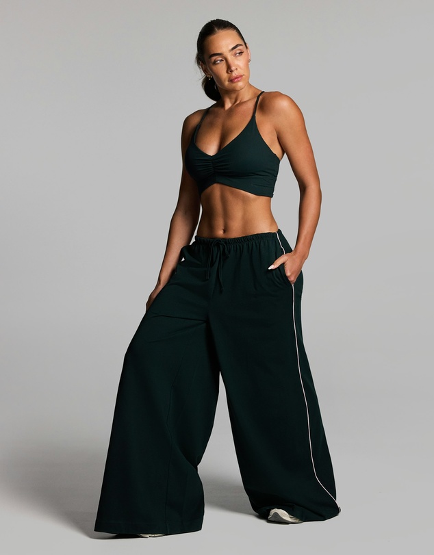 Rockwear - Luxesoft Rouched Low Impact Sports Bra