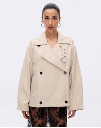 Minima Esenciales - Eleni Cocoon Trench Coat