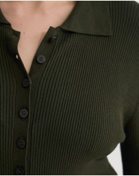 Oxford - Onyx Ribbed Bodysuit