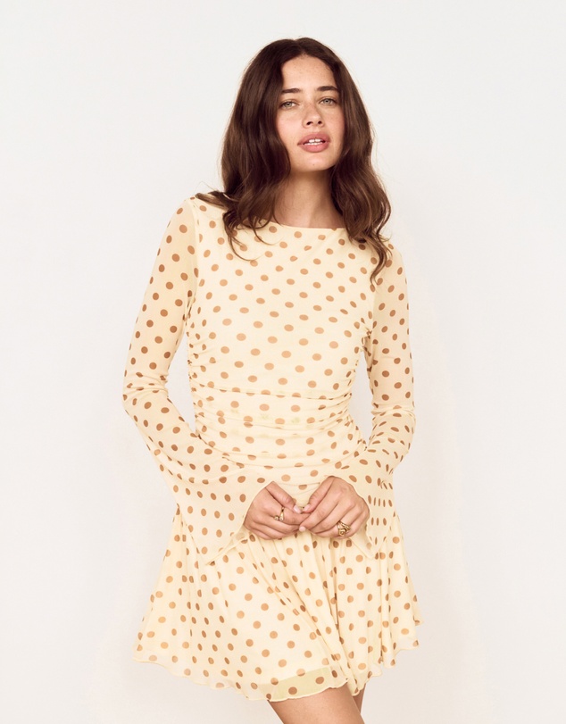 MINKPINK - Soleil Drop Waist Mini Dress