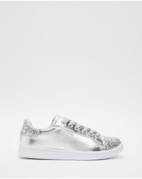 Holster - Stardust Glitter Sneaker - Silver - Women's