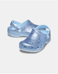 Crocs - Classic Chunky Glitter Clogs - Babies-Kids