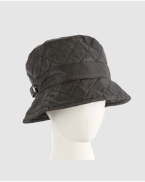 Max Alexander - Weatherproof Black Bucket Golf Hat