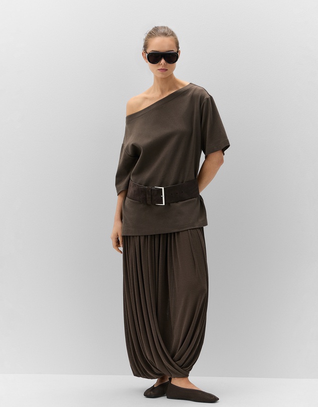 UNISON - Bubble Hem Skirt