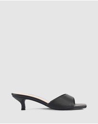 Verali - Alyssa Kitten Heel Mules