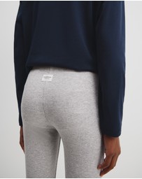 Country Road - Organically Grown Cotton Blend Solid Rib Legging