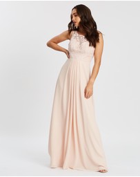 Alabaster The Label - Lace Bateau Dress