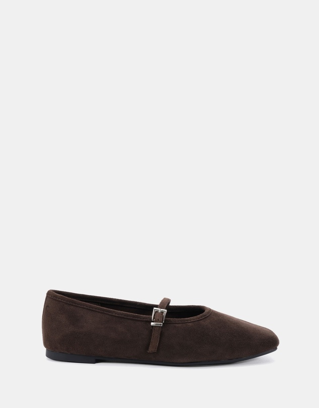 Clarks - Tilda Dark Brown Suede