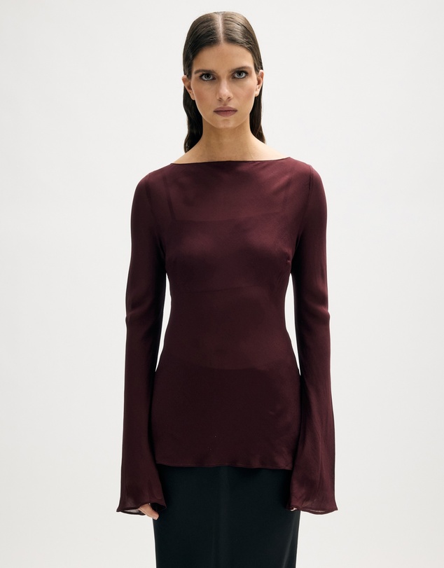Revibe - Repaired Minima Esenciales Olen Sheer Layered Top - AU 12