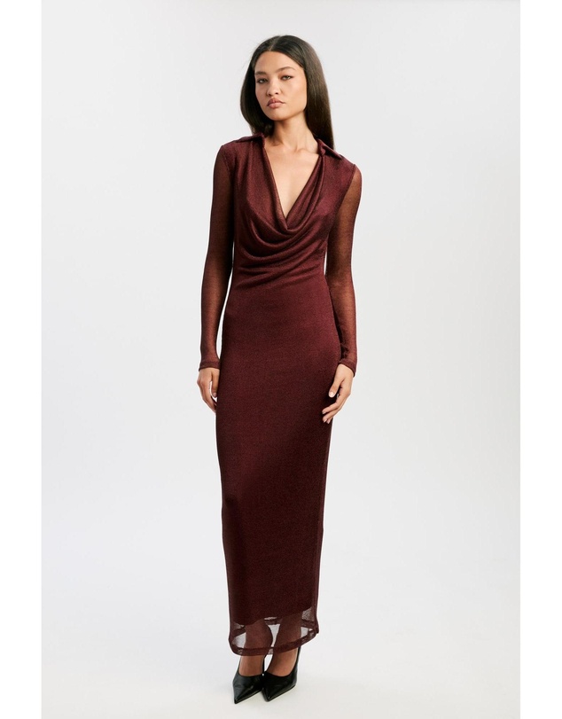 Bardot - Lorel Lurex Midi Dress