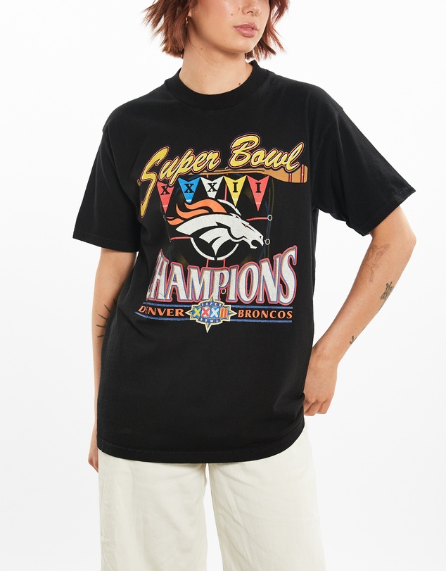 Vintage by The Real Deal - Pre Loved - 1997 NFL Denver Broncos Super Bowl Tee