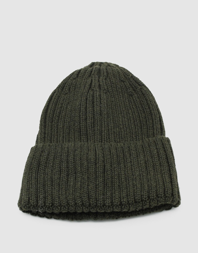 Morgan & Taylor - Mia Wool Blend Beanie in Khaki Green