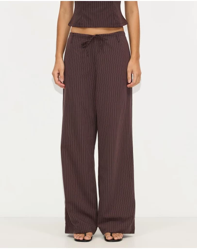 Dazie - Solace Pinstripe Trousers
