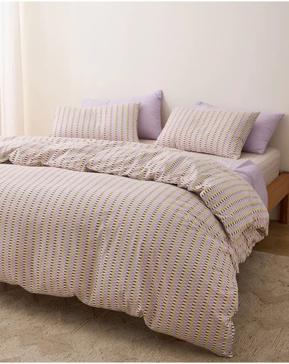 Sheet Society - Leo Washed Cotton Quilt Cover Set