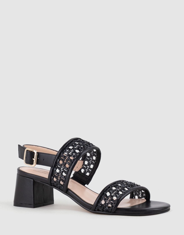 Edward Meller - SIMONE50 Two Strap Weave Sandal