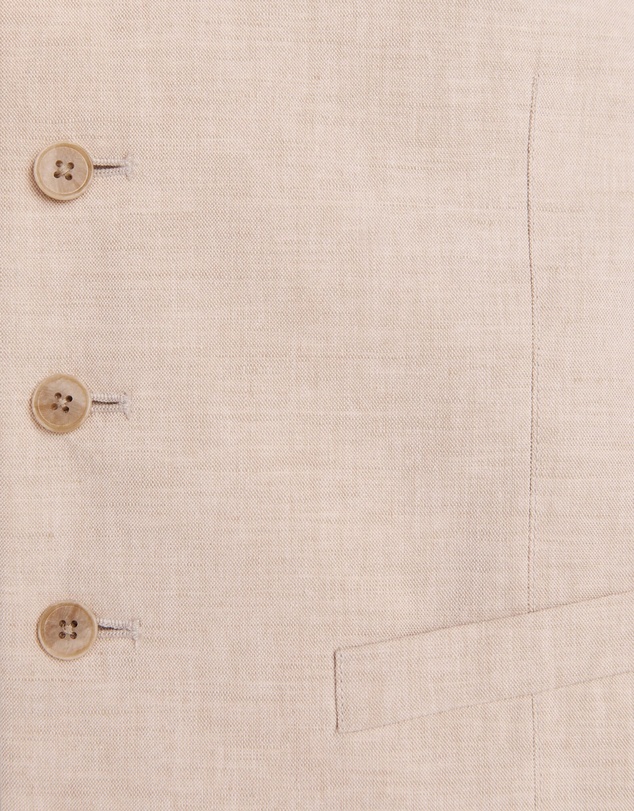 SABA - Elias Cotton Linen Waistcoat